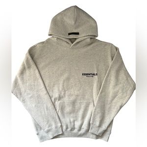 Light Oatmeal ESSENTIALS Hoodie